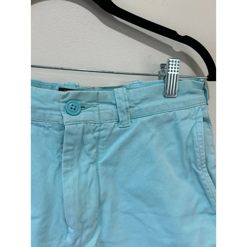 J. Crew Stanton short size 30 turquoise 9 inch inseam chino